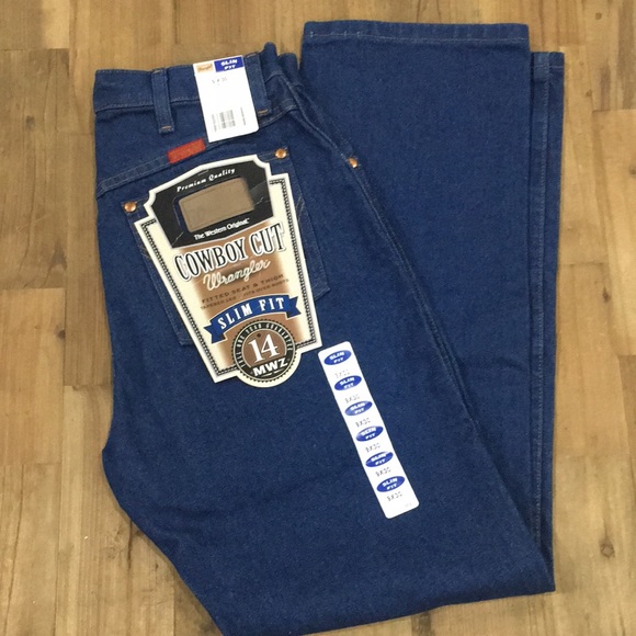 Wrangler Women’s Cowboy Cut Jeans 14MWZG 9x30 New! - Picture 3 of 5